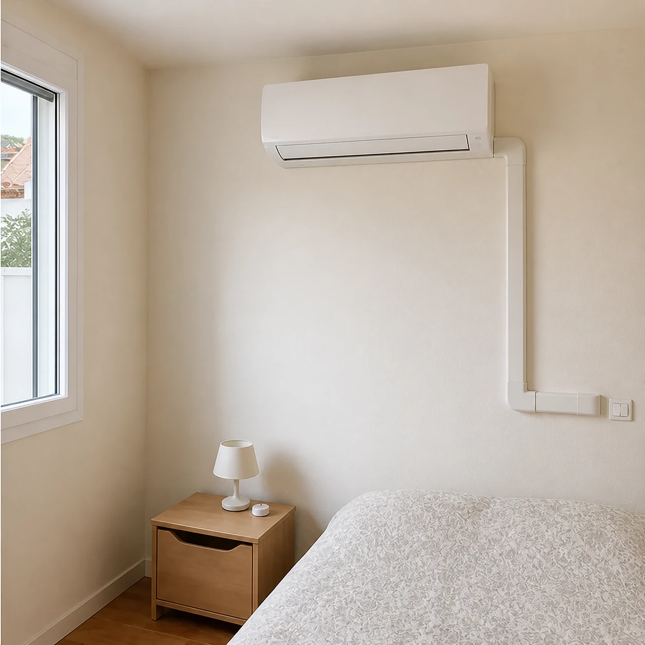 Installation et entretien de climatisation, résultat final haute définition — illustration